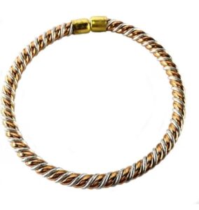 Premium Twisted Metal Kada Bracelet