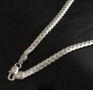 Stylish Silver Chain For Men